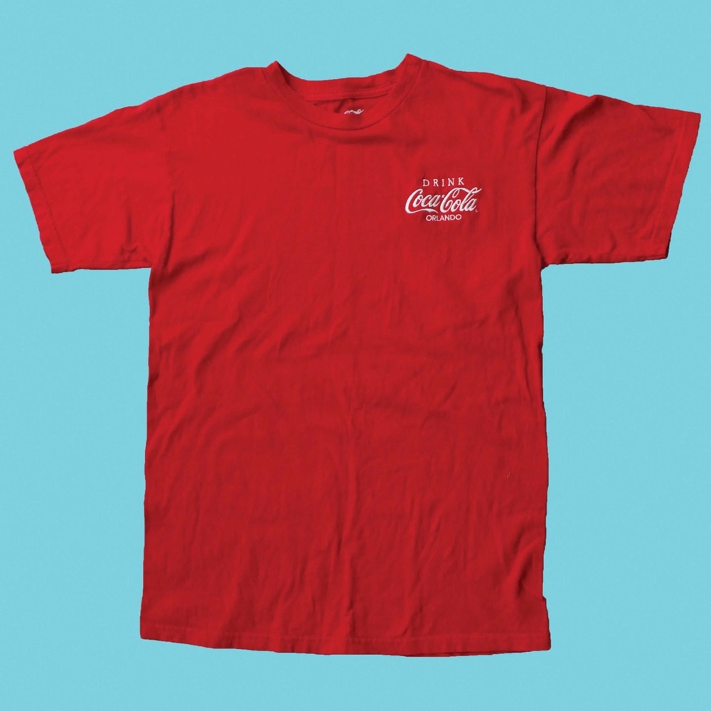 Coca Cola embroidered tee